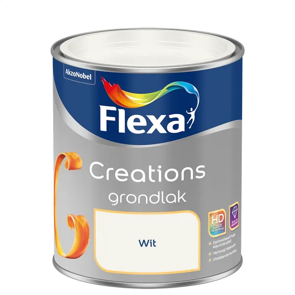 Flexa Flexa Creations Grondlak - Wit - 750 ml