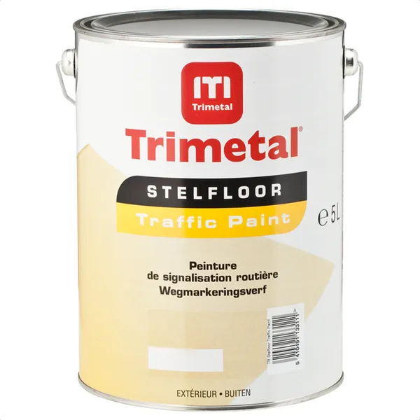 Trimetal Trimetal Stelfloor Traffic Paint - Wit - 5 l