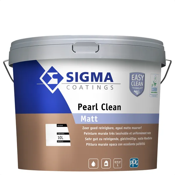 Sigma Sigma Pearl Clean Matt - Mengkleur - 10 l