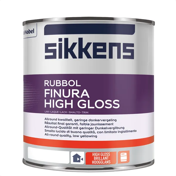 Sikkens Sikkens Rubbol Finura High Gloss - Mengkleur - 1 l