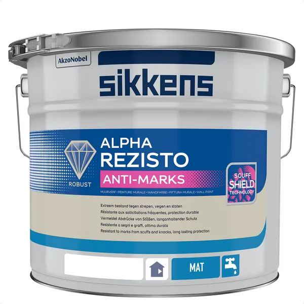 Sikkens Sikkens Alpha Rezisto Anti Marks - Mengkleur - 10 l