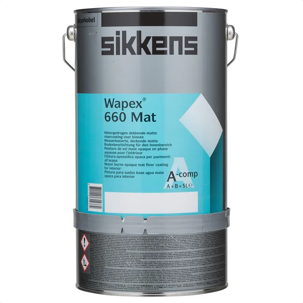 Sikkens Sikkens Wapex 660 Mat - Mengkleur - 5 l