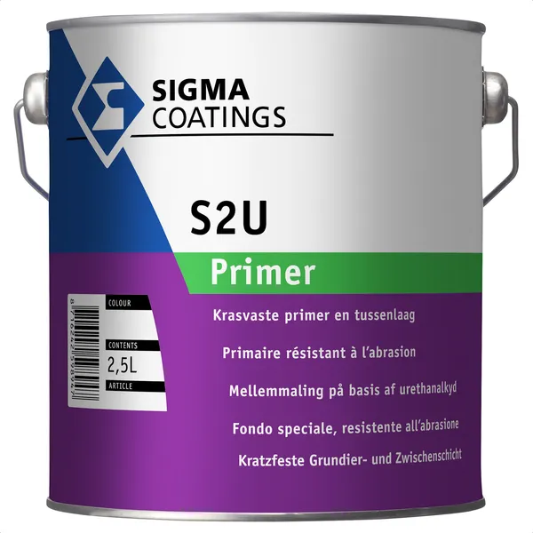 Sigma Sigma S2U Primer - Mengkleur - 2,5 l