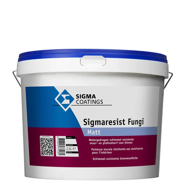 Sigma Sigma Sigmaresist Fungi Matt - Mengkleur - 2,5 l