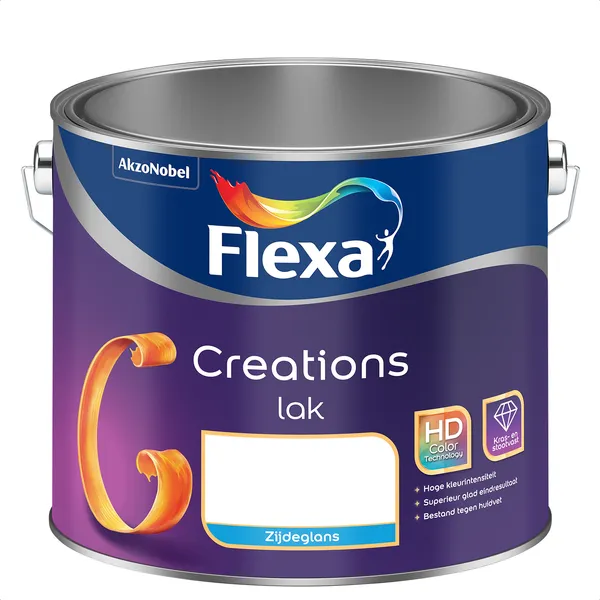 Flexa Flexa Creations Lak Zijdeglans - Mengkleur - 2,5 l