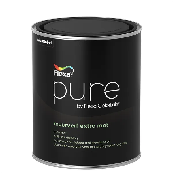 Flexa Flexa Pure Muurverf Extra Mat - Mengkleur - 1 l