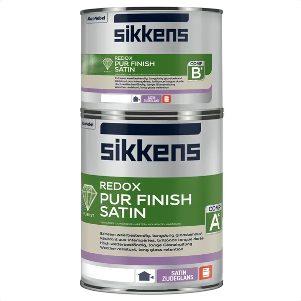 Sikkens Sikkens Redox PUR Finish Satin - Mengkleur - 5 l