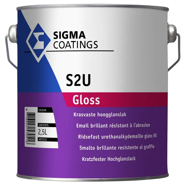 Sigma Sigma S2U Gloss - Mengkleur - 2,5 l