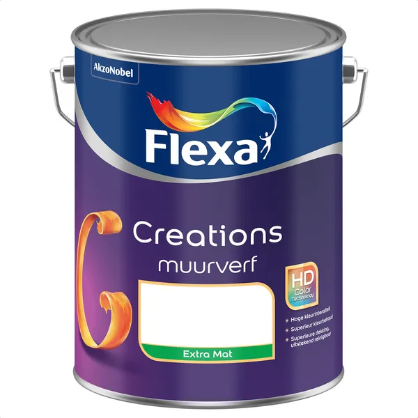 Flexa Flexa Creations Muurverf Extra Mat - Mengkleur - 5 l