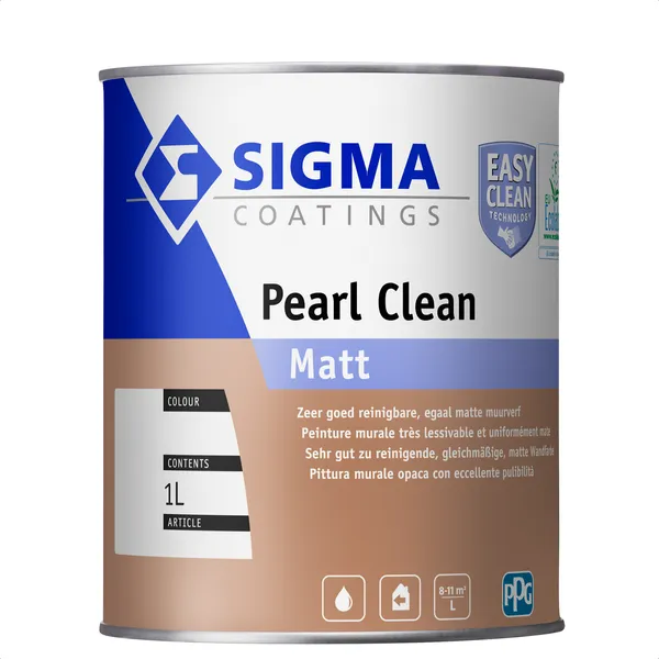 Sigma Sigma Pearl Clean Matt - Mengkleur - 5 l