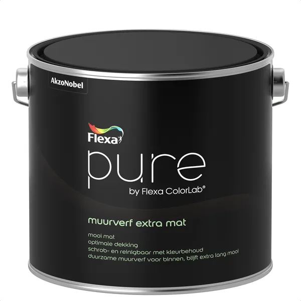 Flexa Flexa Pure Muurverf Extra Mat - Mengkleur - 2,5 l