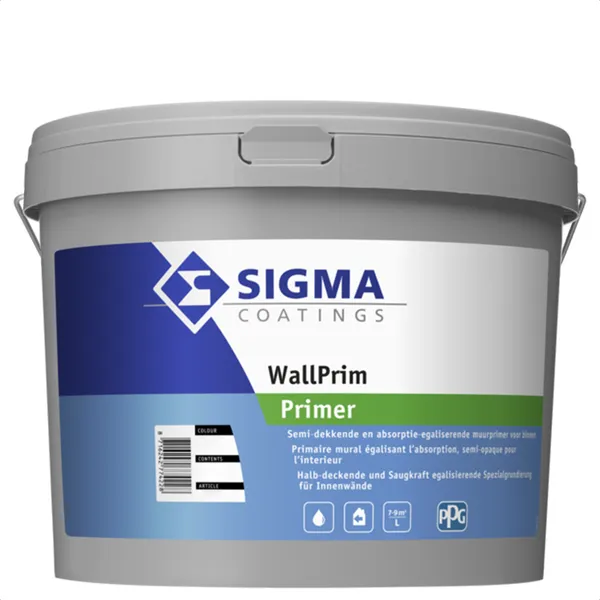Sigma Sigma Wallprim - Mengkleur - 10 l