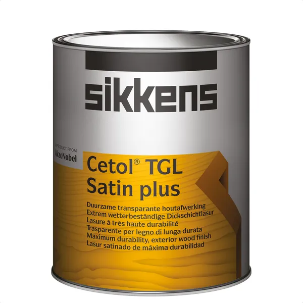 Sikkens Sikkens Cetol TGL Satin Plus - Kleurloos - 1 l