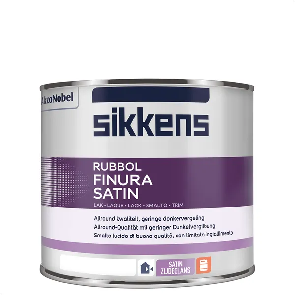 Sikkens Sikkens Rubbol Finura Satin - Mengkleur - 500 ml