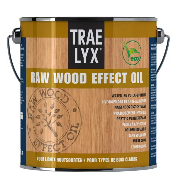 Trae Lyx Trae Lyx Raw Wood Effect Oil Licht Hout - 2,5 l