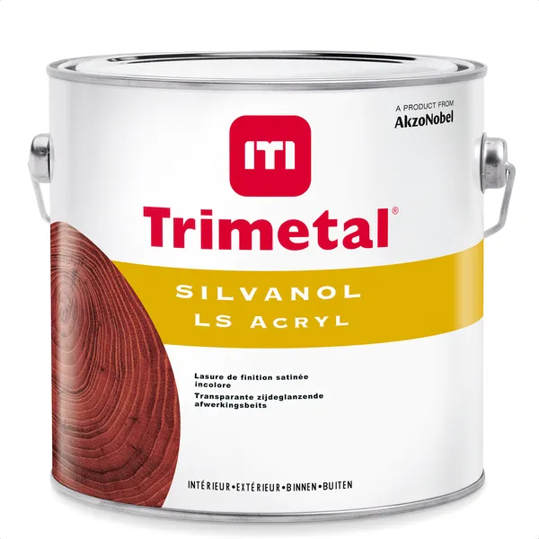 Trimetal Trimetal Silvanol LS Acryl - Mengkleur - 2,5 l