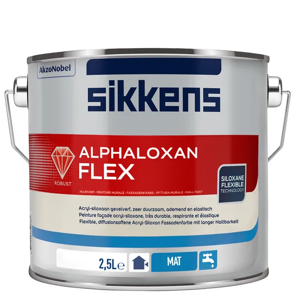 Sikkens Sikkens Alphaloxan Flex - Mengkleur - 2,5 l