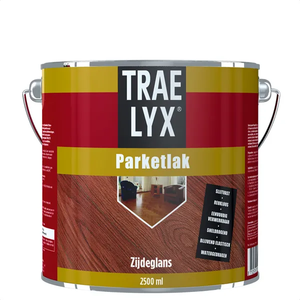 Trae Lyx Trae Lyx Parketlak Zijdeglans - 2,5 l