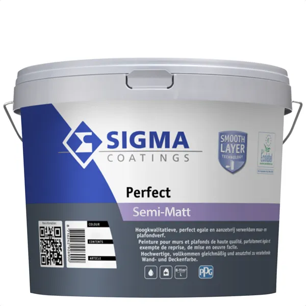 Sigma Sigma Perfect Semi-Matt - Mengkleur - 10 l