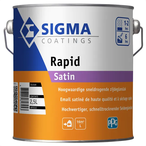 Sigma Sigma Rapid Satin - Mengkleur - 2,5 l