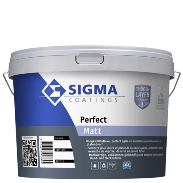 Sigma Sigma Perfect Matt - Mengkleur - 2,5 l