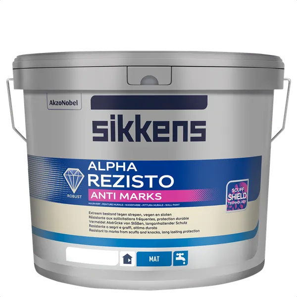 Sikkens Sikkens Alpha Rezisto Anti Marks - Mengkleur - 5 l