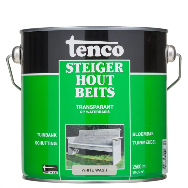 Tenco Tenco Steigerhoutbeits - White Wash - 2,5 l