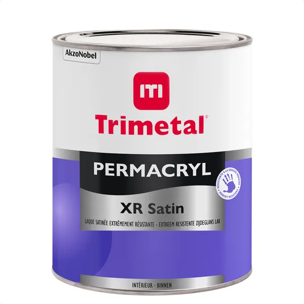 Trimetal Trimetal Permacryl XR Satin - Mengkleur - 1 l