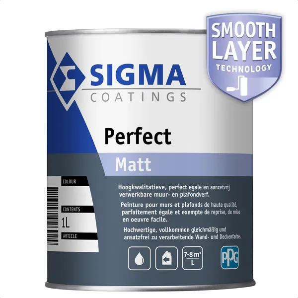 Sigma Sigma Perfect Matt - Mengkleur - 1 l