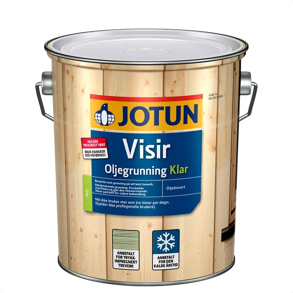 Jotun Jotun Visir Oljegrunning Klar - Kleurloos - 2,7 l