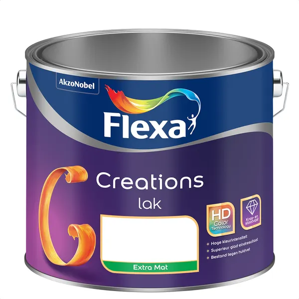 Flexa Flexa Creations Lak Extra Mat - Mengkleur - 2,5 l