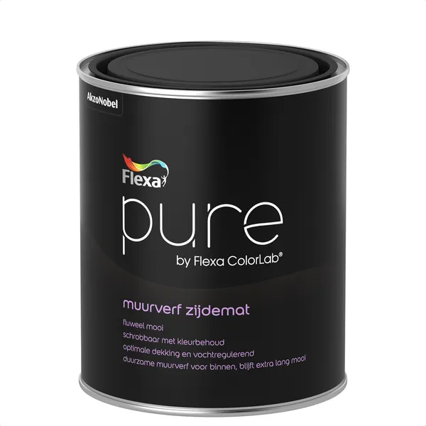 Flexa Flexa Pure Muurverf Zijdemat - Mengkleur - 1 l