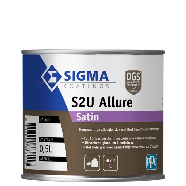 Sigma Sigma S2U Allure Satin - Mengkleur - 500 ml