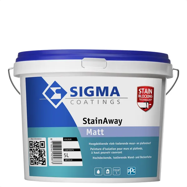 Sigma Sigma StainAway Matt - Mengkleur - 5 l