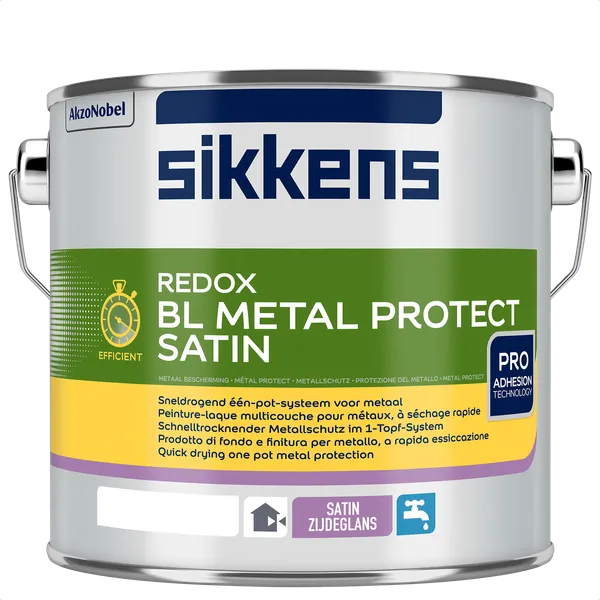 Sikkens Sikkens Redox BL Metal Protect Satin - Mengkleur - 2,5 l