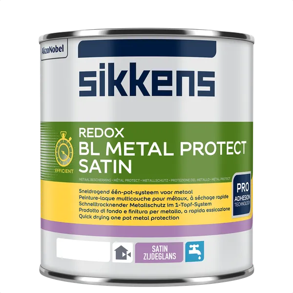 Sikkens Sikkens Redox BL Metal Protect Satin - Mengkleur - 1 l