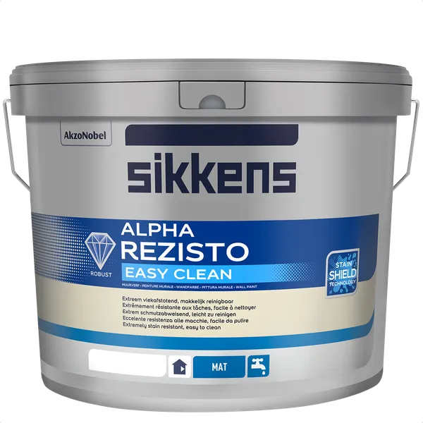 Sikkens Sikkens Alpha Rezisto Easy Clean - Mengkleur - 10 l