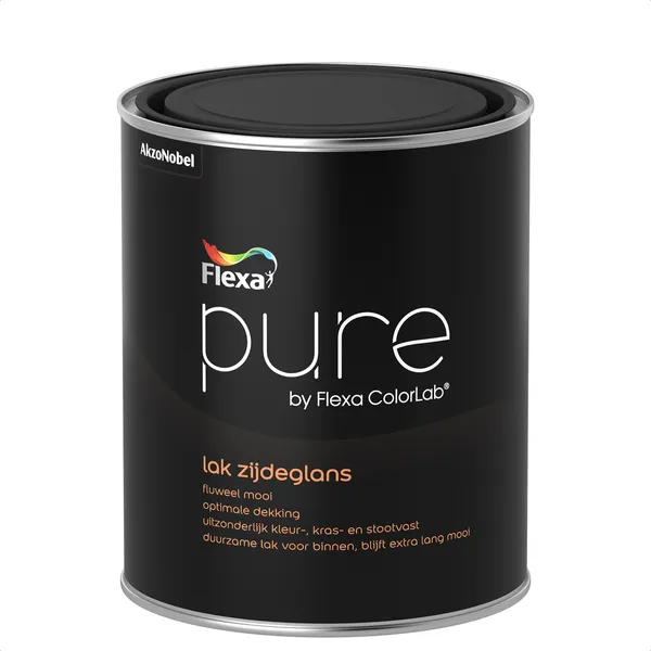 Flexa Flexa Pure Lak Zijdeglans - Mengkleur - 1 l