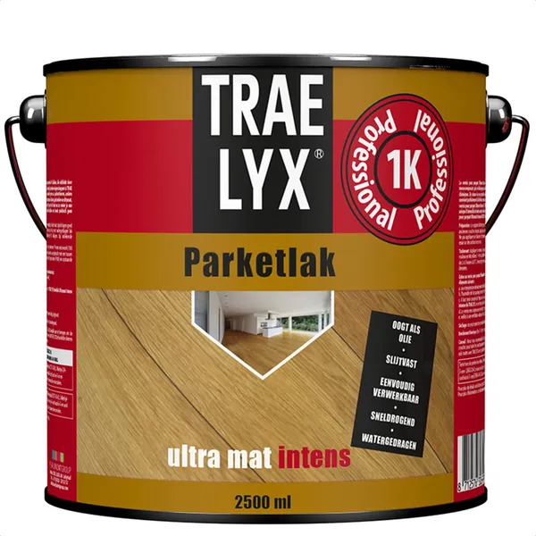 Trae Lyx Trae Lyx Parketlak Ultra Mat Intens - 2,5 l