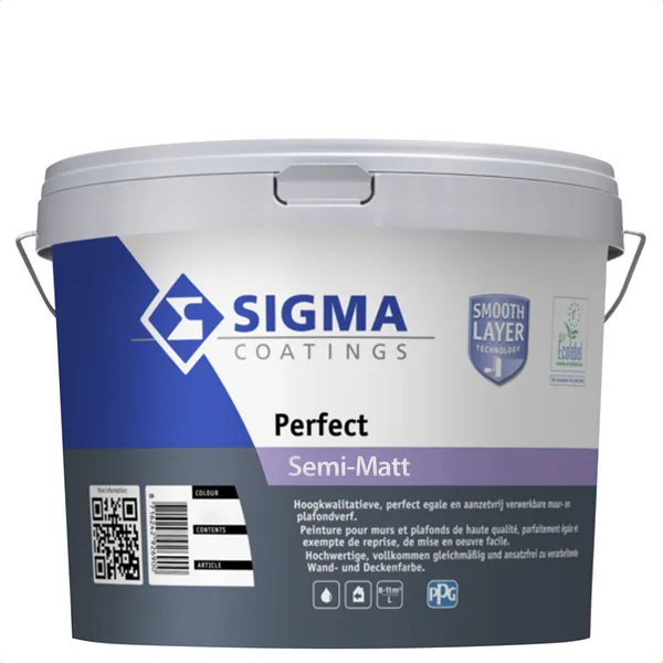 Sigma Sigma Perfect Semi-Matt - Mengkleur - 5 l