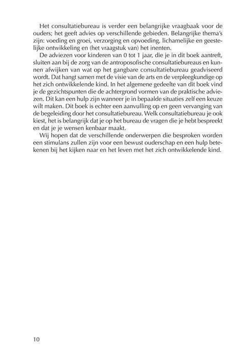 Christofoor, Uitgeverij Groeiwijzer van nul tot een jaar
