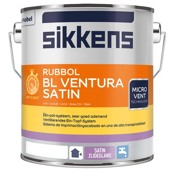 Sikkens Sikkens Rubbol BL Ventura Satin - Wit - 2,5 l