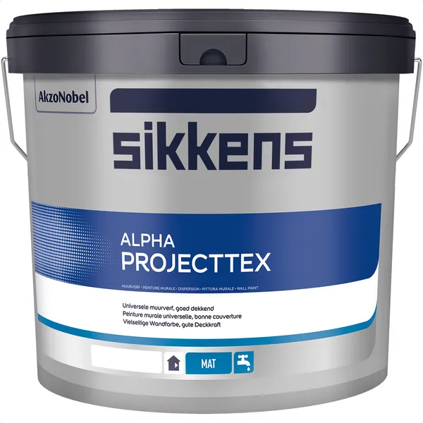 Sikkens Sikkens Alpha Projecttex - Mengkleur - 10 l