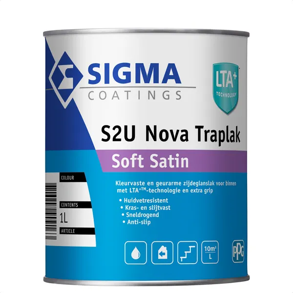 Sigma Sigma S2U Nova Traplak Soft Satin - Mengkleur - 1 l