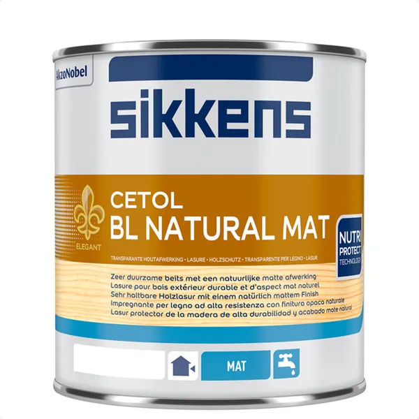 Sikkens Sikkens Cetol BL Natural Mat - Mengkleur - 1 l