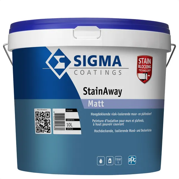 Sigma Sigma StainAway Matt - Mengkleur - 10 l