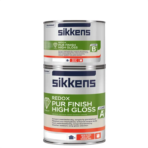 Sikkens Sikkens Redox PUR Finish High Gloss - Mengkleur - 5 l