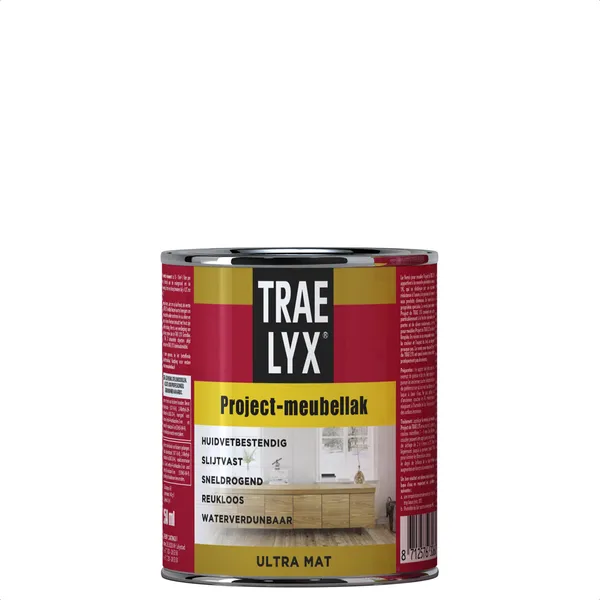 Trae Lyx Trae Lyx Project Meubellak Ultra Mat - 250 ml