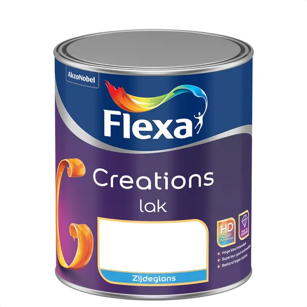 Flexa Flexa Creations Lak Zijdeglans - Mengkleur - 750 ml