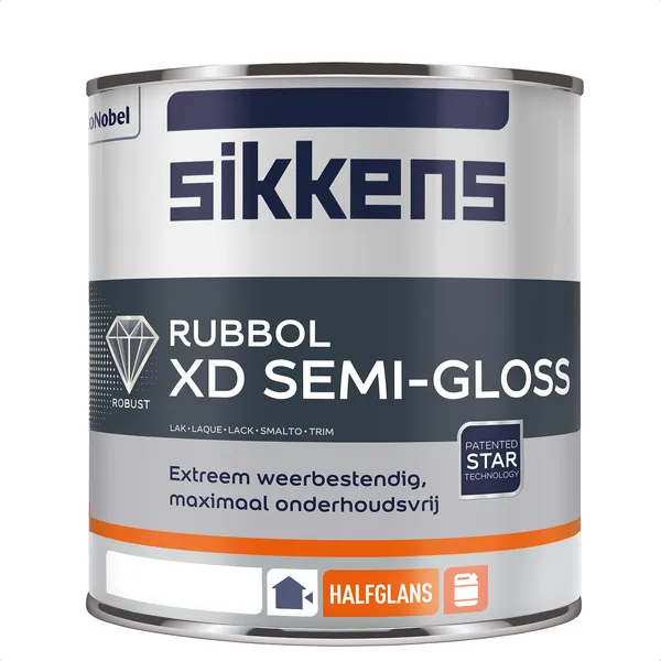Sikkens Sikkens Rubbol XD Semi Gloss - Mengkleur - 1 l